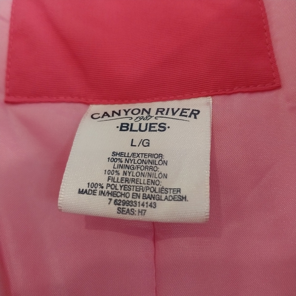 Canyon River Blues pink snowsuit overalls girls size large - Picture 10 of 16